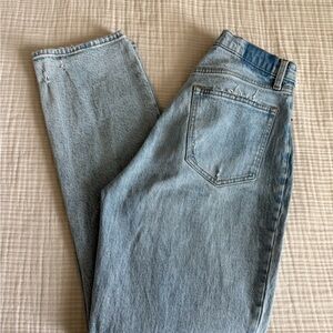 Abercrombie & Fitch Straight Leg Blue Jeans Classic Style